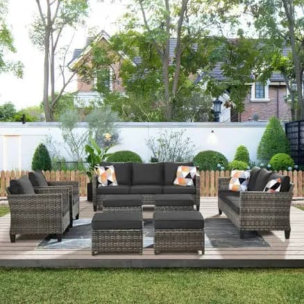 Ovios New Vultros 8-Piece Patio Furniture Set