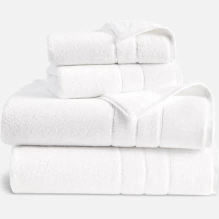Brooklinen Luxury Super-Plush Bath Sheet & Hand Towel Bundle