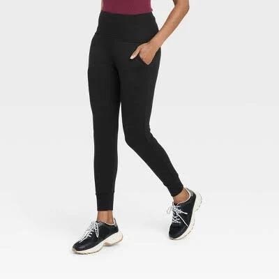 A New Day Women's Super Soft High Waisted Joggers with Pockets