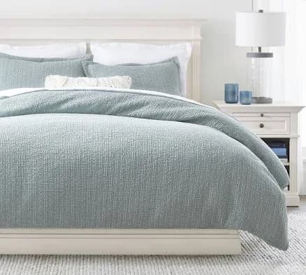 Pottery Barn Honeycomb Cotton Duvet Cover