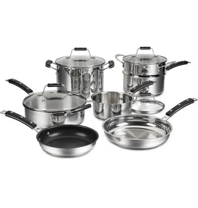 Cuisinart Heritage Stainless Collection Cookware Set