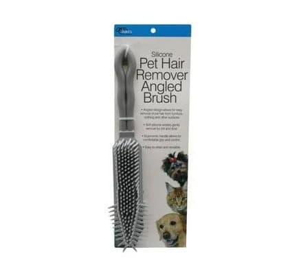 Bulk Buys Silicone Pet Hair Remover Angled Brush