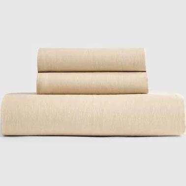 Quince European Linen Fitted Sheet Set