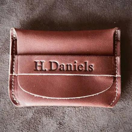 Personalized Leather Wallet