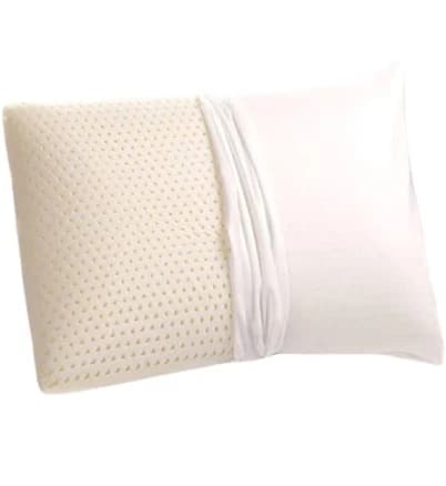 Organic Textiles Talalay Latex Pillow with Organic Cotton Cover