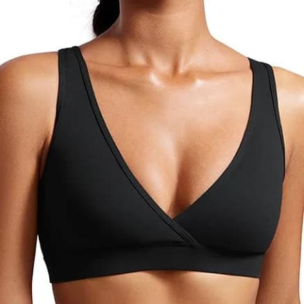 Women CRZ YOGA Butterluxe Maternity Nursing Crossover Wireless Bras