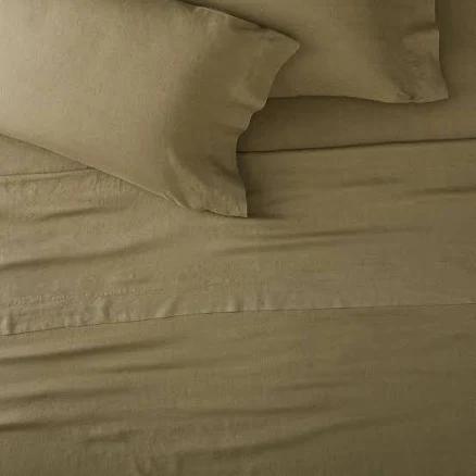 West Elm European Flax Linen Sheet Set