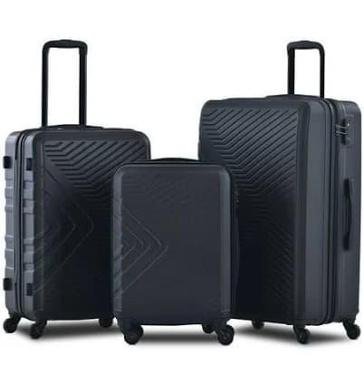 Travelhouse 3 Piece Hardshell Luggage Set