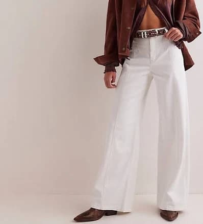 Free People Women's Libre Wide-Leg Jeans