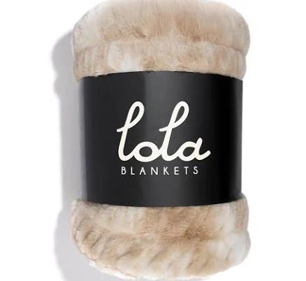 Lola Blankets Caramel N' Cream Blanket