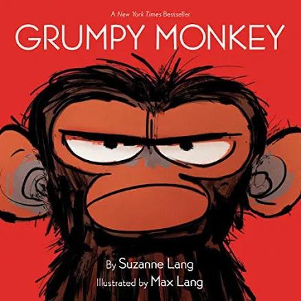 Grumpy Monkey - Book by Suzanne Lang & Max Lang - Board book