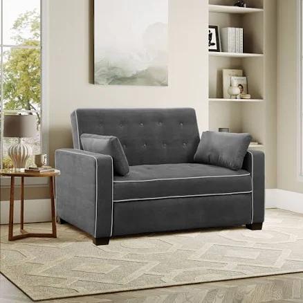 Serta Casual Java Microfiber 2-Seater Reclining Loveseat