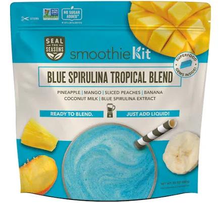 Seal the Seasons Blue Spirulina Tropical Blend Smoothie Kit