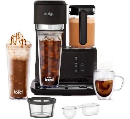 Mr. Coffee Single-Serve Iced and Hot Coffee Maker and Blender