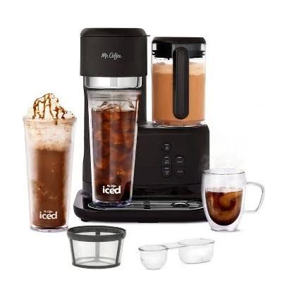 Mr. Coffee Single-Serve Iced and Hot Coffee Maker and Blender