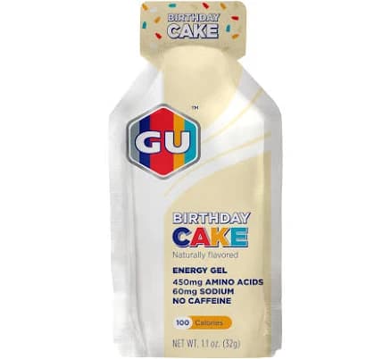 GU Energy Gel Birthday Cake 8-Pack
