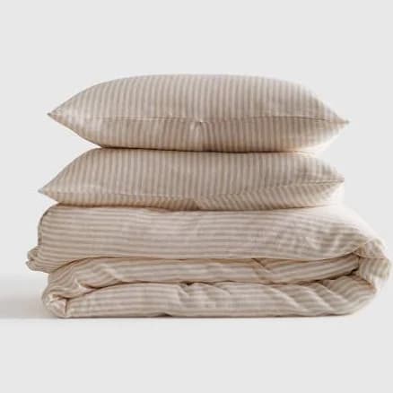 Quince European Linen Duvet Cover