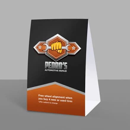Custom Table Tents and Table Talkers, Quality Printing - GotPrint