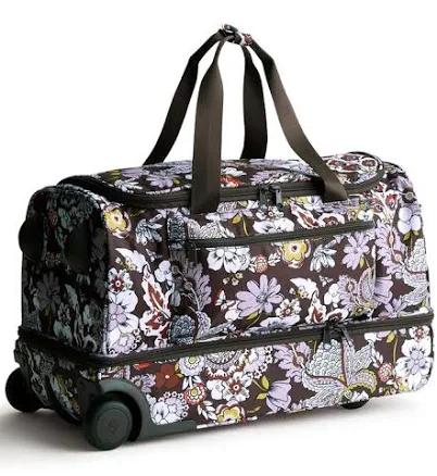 Vera Bradley Adair Rolling Duffel Bag