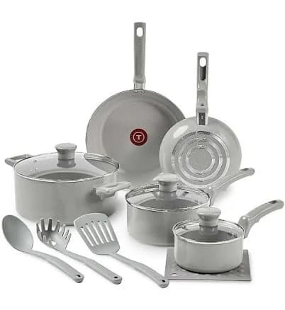 T-fal Essentials Ceramic Cookware Set