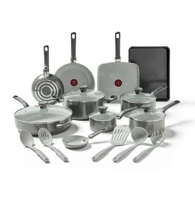 T-fal Easy Care Ceramic Cookware Set