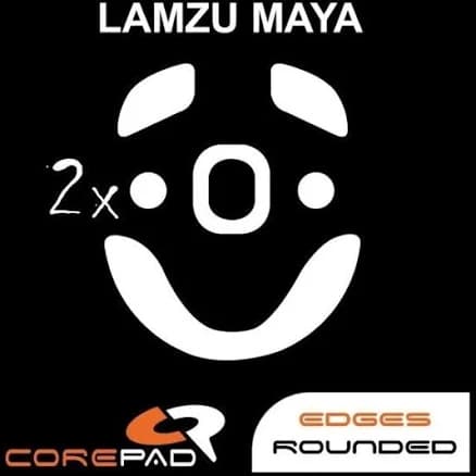 Corepad Skatez Lamzu Maya Replacement Mouse Feet Hyperglides Ptfe