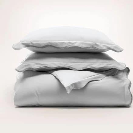 Boll & Branch Signature Embellished Duvet Set