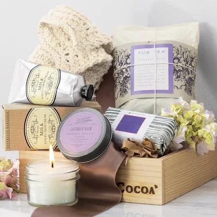 Olive & Cocoa Serenity Spa Gift Crate