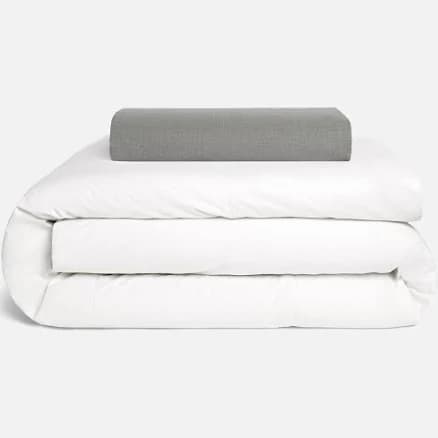 Brooklinen Ultra Soft & Luxurious Heathered Cashmere Duvet Bundle
