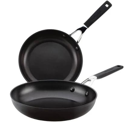 KitchenAid Hard Anodized Nonstick Frying Pan Set