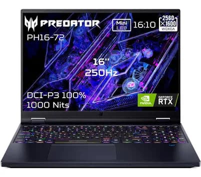 Acer Predator Helios 16" Gaming Laptop