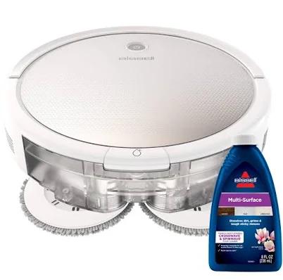 Bissell SpinWave Pet Robot 2-in-1 Wet Mop and Dry Robot Vacuum