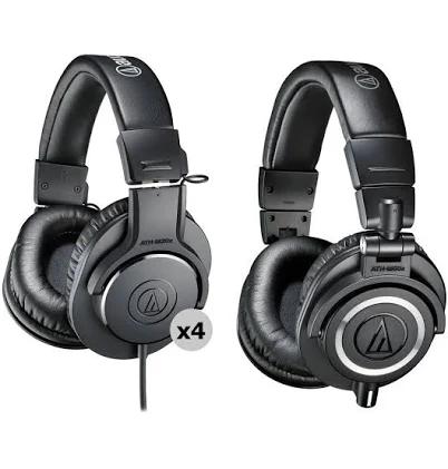 Audio-Technica ATH-M50x Monitor Kit with ATH-M20x Headphones