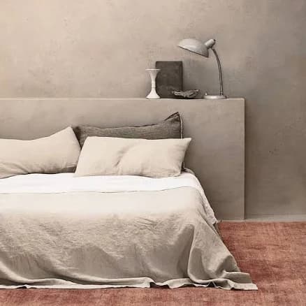 BISELINA French Flax Flat Sheet