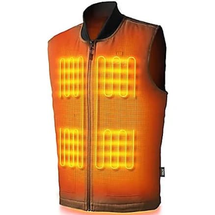 Gobi Heat Men's Ibex 5 Zone Heated Workwear Vest