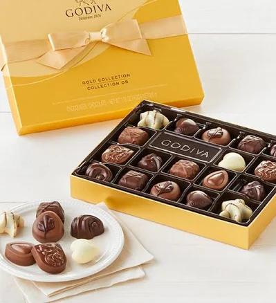 Godiva 19-Piece Chocolate Gold Gift Box