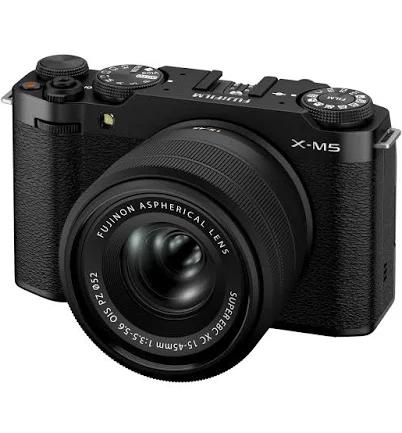 Fujifilm X-M5 W/Xc 15-45MM F3.5-5.6 Ois Pz (Black) (Pre-Order Deposit Only)