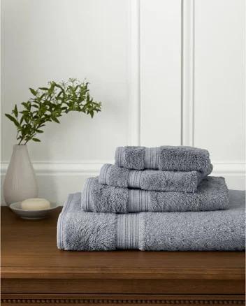 Garnet Hill Cotton & Bamboo Towels - Bath Sheet - Bluestone