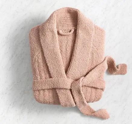 Pottery Barn Cozy Ribbed Robe