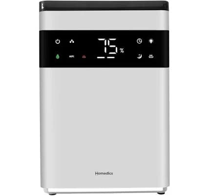 Homedics Premium Warm & Cool Mist Ultrasonic Topfill Humidifier
