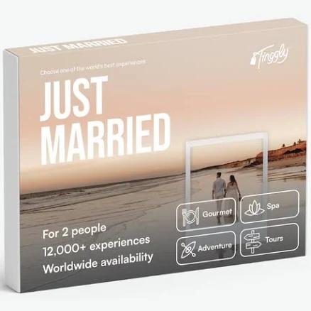 Just Married - Experience Gift Card by Tinggly