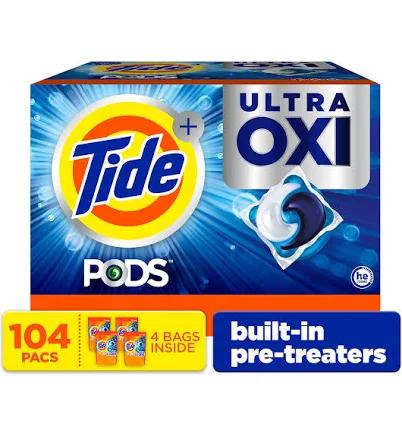 Tide Pods Ultra Oxi Laundry Detergent Pacs