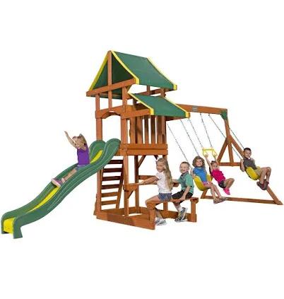 Tucson All Cedar Swing Set Backyard Discovery