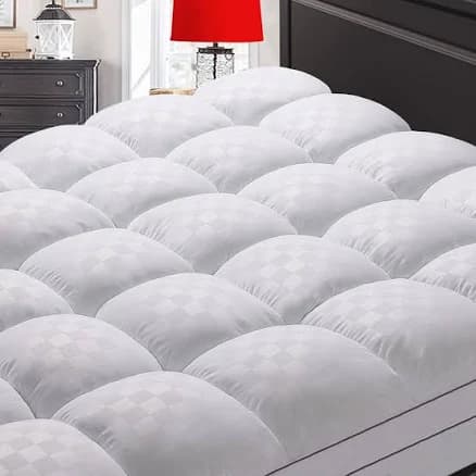 Extra Thick Mattress Pad Cover for Back Pain