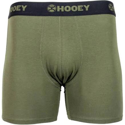 Hooey Bamboo Mens Olive and Black Briefs