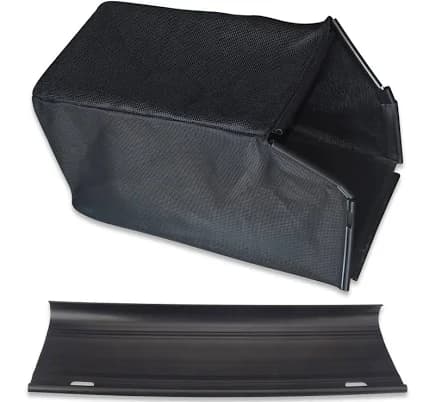 970699003 Grass Bag 534779001 Rear Skirt/Guard Flap Kit, Compatible with Ryobi Cordless Lawnmower Models 40 Volt RY40104 & 18 Volt P1102, for Ryobi