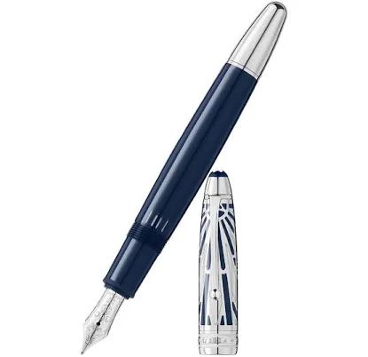 Montblanc Meisterstuck Fountain Pen - 146 The Origin Blue - Doue Medium