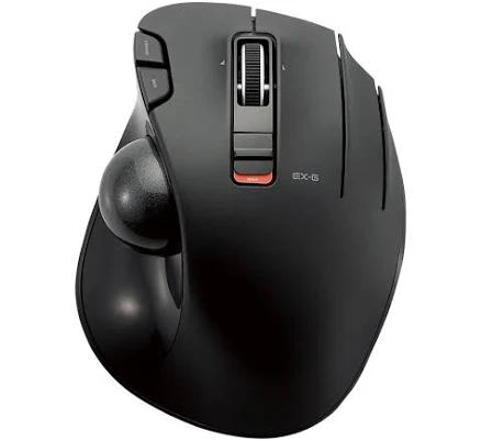 Elecom M-XT3DRBK Wireless Trackball Mouse