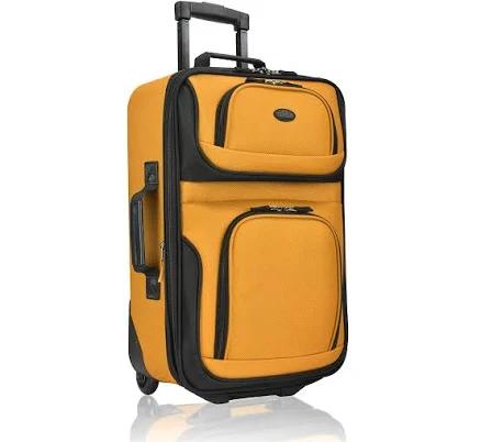 U.S. Traveler Rio Expandable Rolling Carry-On Luggage