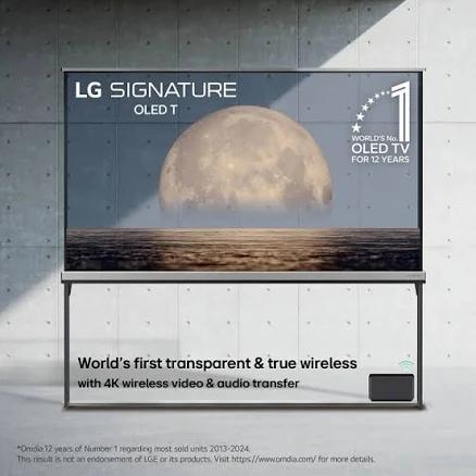 LG World First Transparent Signature OLED T 77" 4K Smart TV